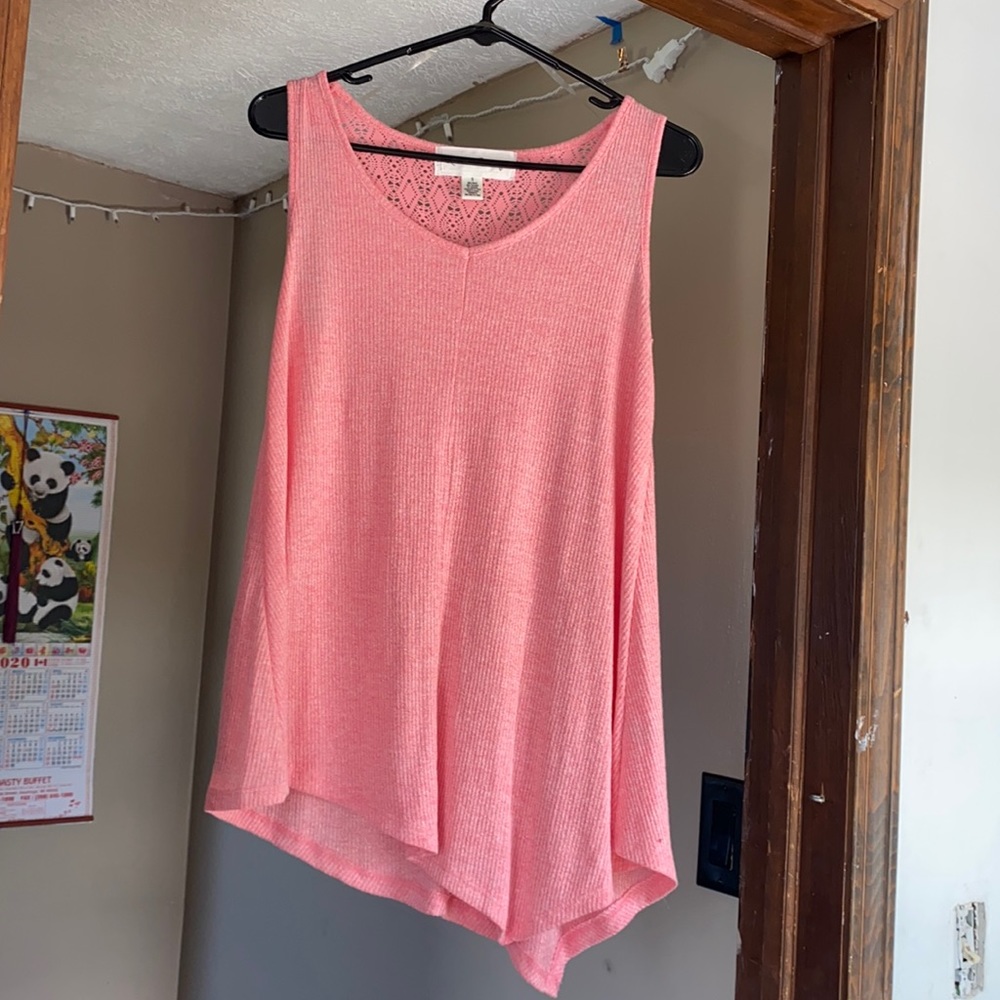 Women’s pink dress top (long)